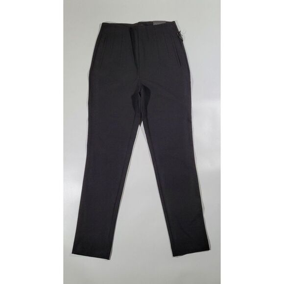Rachel Zoe New York Pants Women's 6 Black Los Angeles High Rise Slim Leg Pockets - Picture 1 of 10